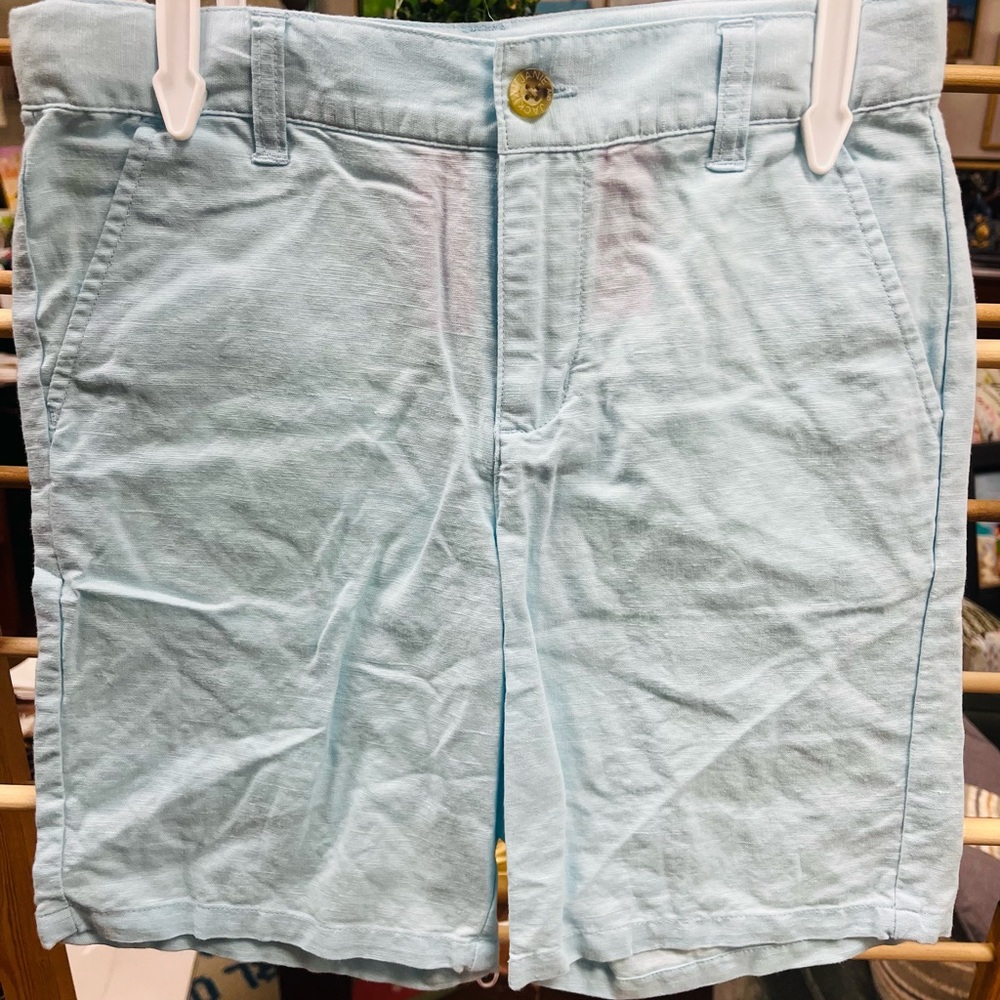Janie & Jack light aqua shorts